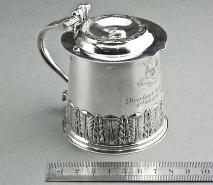 Silver Merchant Taylors Miniature Tankard - 600th Anniversary